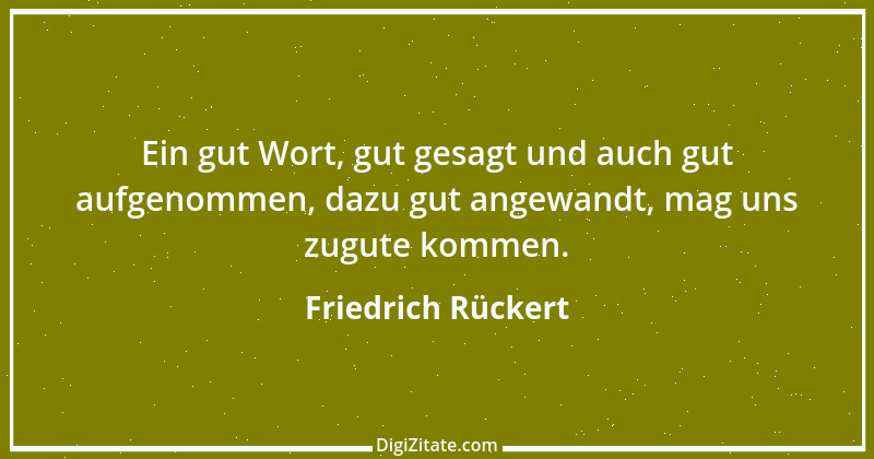 Zitat von Friedrich Rückert 317