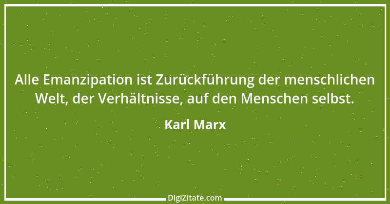 Zitat von Karl Marx 92