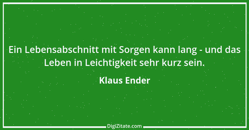 Zitat von Klaus Ender 21