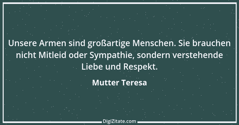 Zitat von Mutter Teresa 9