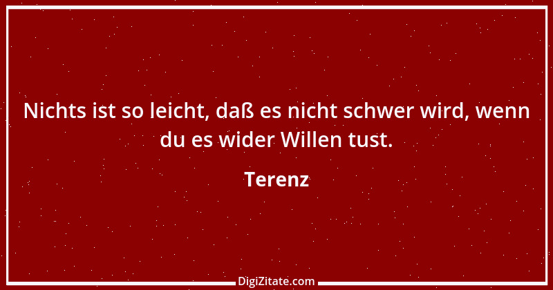 Zitat von Terenz 22