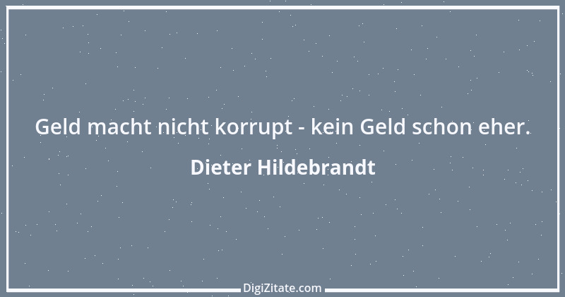 Zitat von Dieter Hildebrandt 26