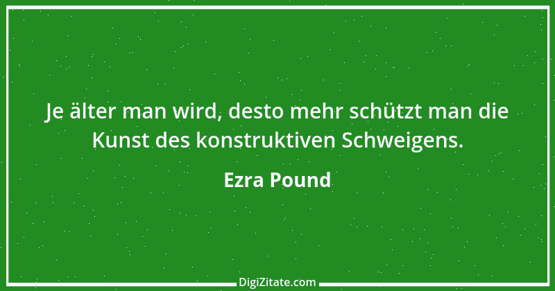 Zitat von Ezra Pound 3