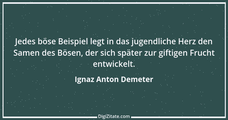 Zitat von Ignaz Anton Demeter 6