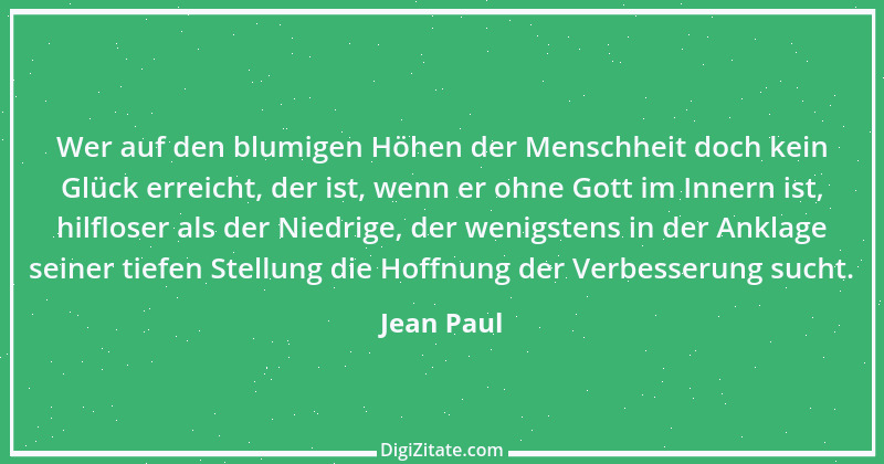 Zitat von Jean Paul 494