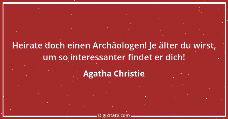 Zitat von Agatha Christie 10