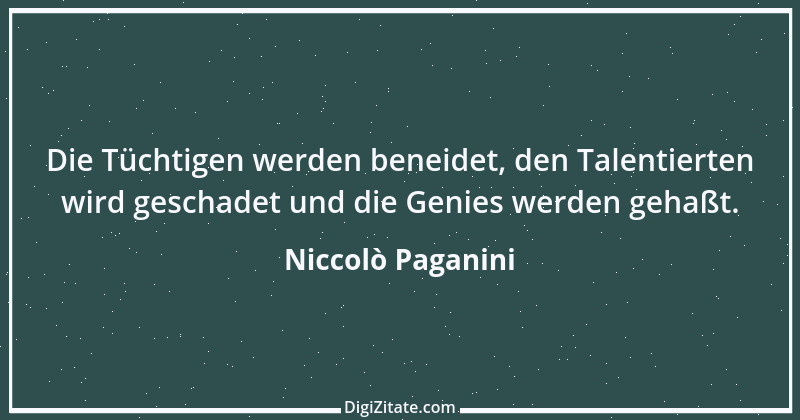 Zitat von Niccolò Paganini 1