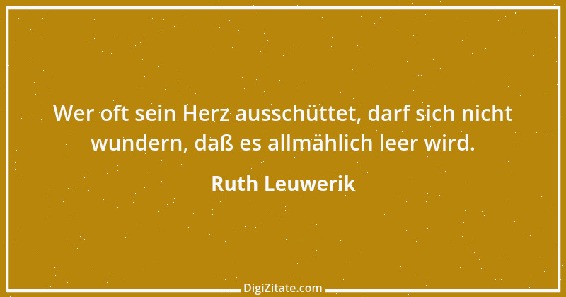 Zitat von Ruth Leuwerik 1