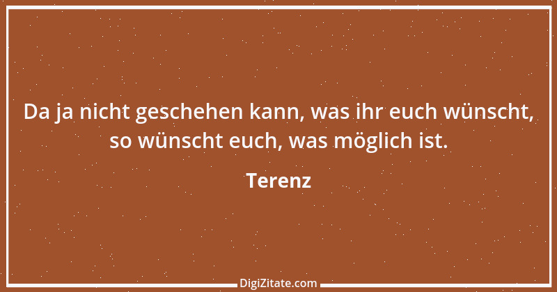 Zitat von Terenz 24