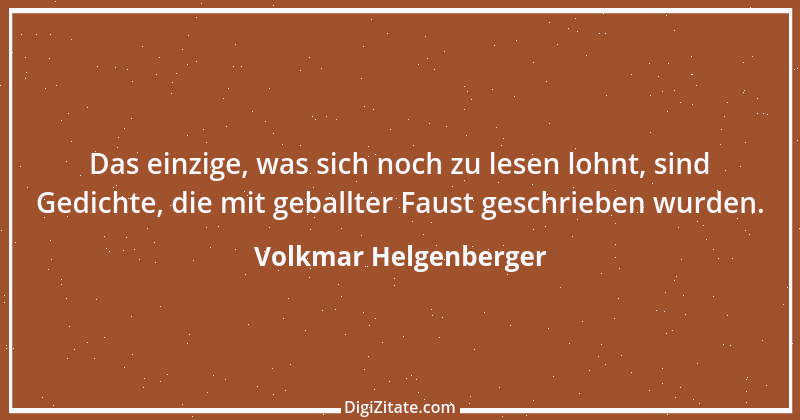 Zitat von Volkmar Helgenberger 1