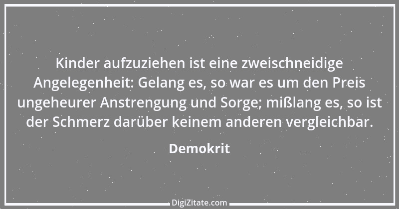 Zitat von Demokrit 55