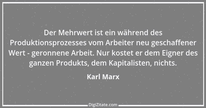 Zitat von Karl Marx 95