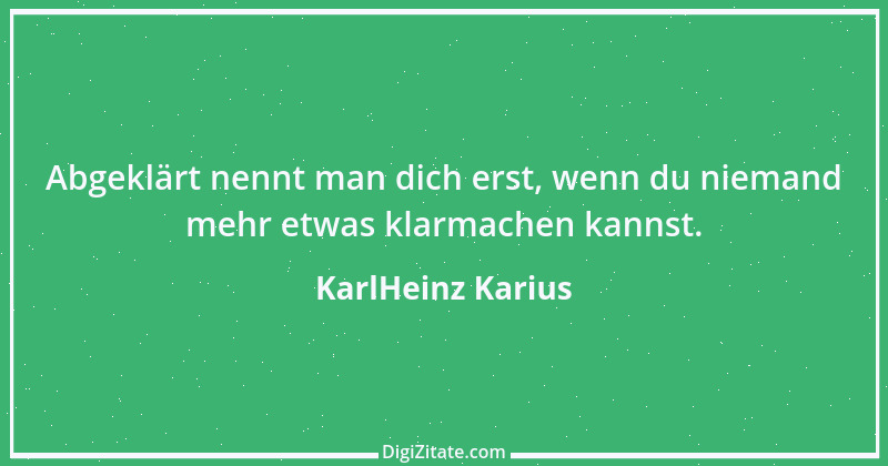 Zitat von KarlHeinz Karius 276