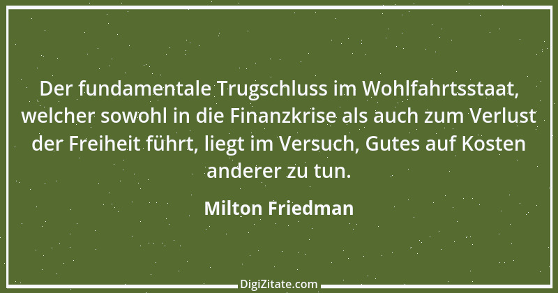 Zitat von Milton Friedman 19