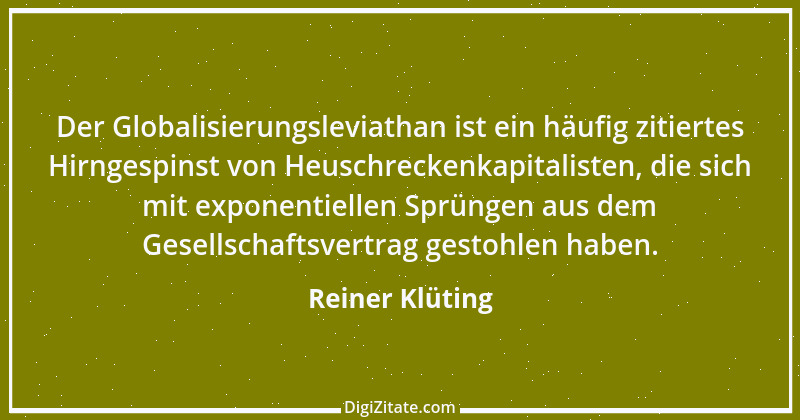 Zitat von Reiner Klüting 131