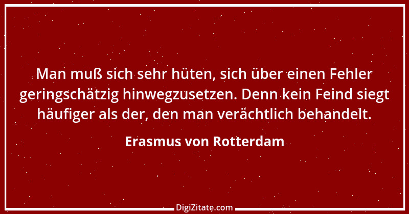 Zitat von Erasmus von Rotterdam 2