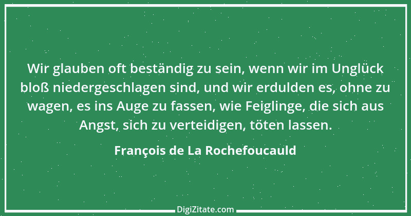 Zitat von François de La Rochefoucauld 265