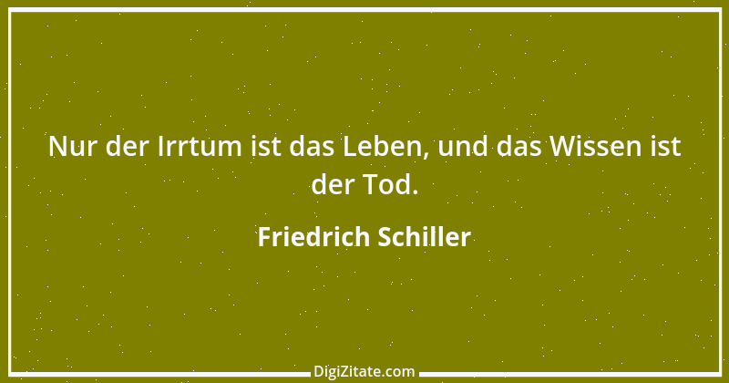 Zitat von Friedrich Schiller 1869