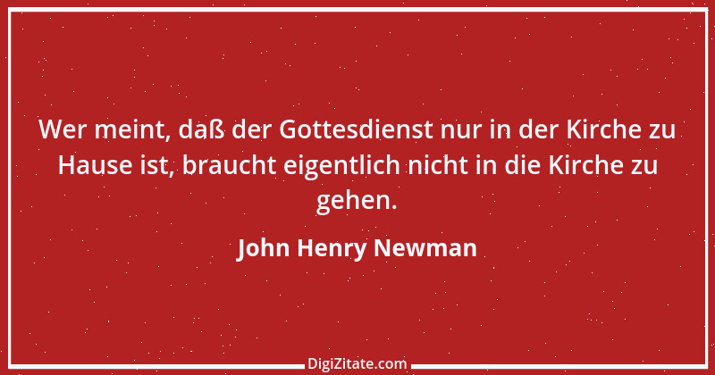 Zitat von John Henry Newman 8