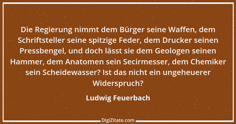 Zitat von Ludwig Feuerbach 35