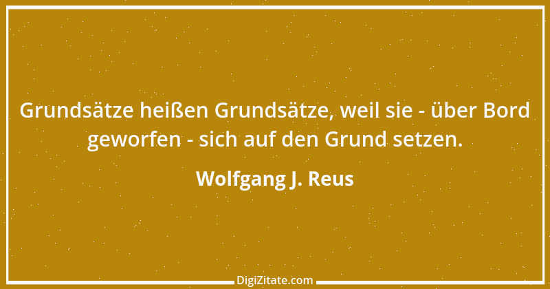 Zitat von Wolfgang J. Reus 192