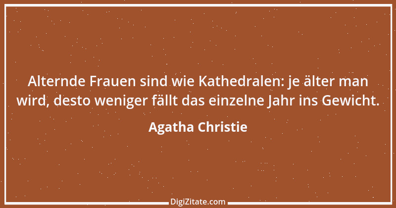 Zitat von Agatha Christie 13