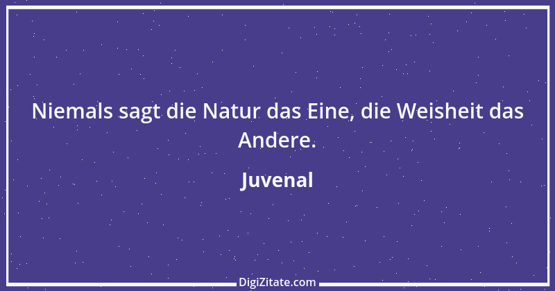 Zitat von Juvenal 26