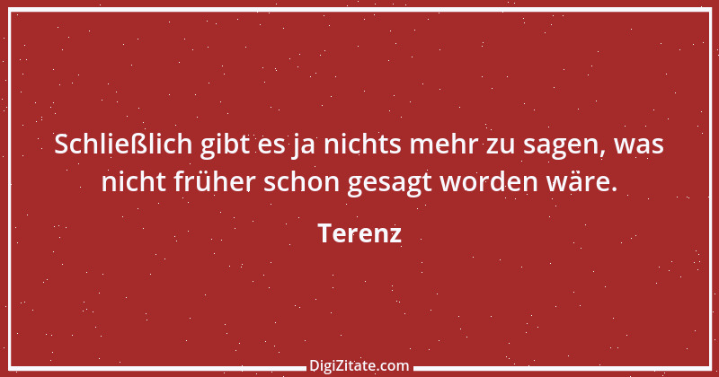 Zitat von Terenz 27