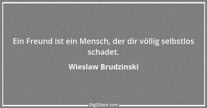 Zitat von Wieslaw Brudzinski 146