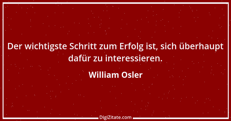 Zitat von William Osler 2