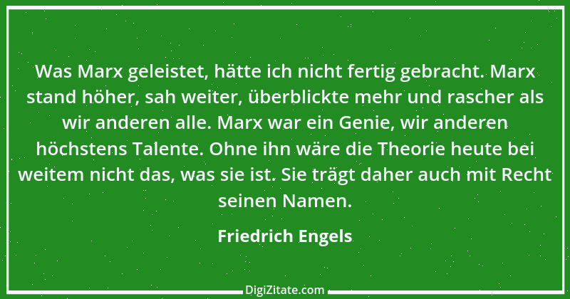 Zitat von Friedrich Engels 2