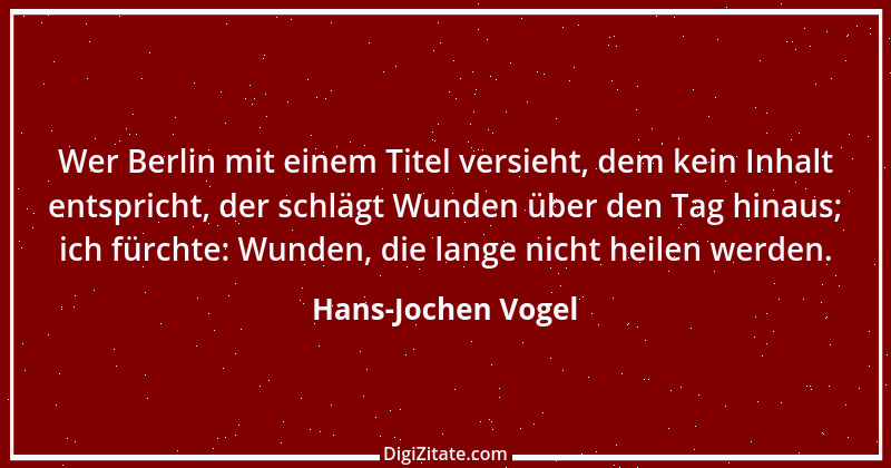 Zitat von Hans-Jochen Vogel 10