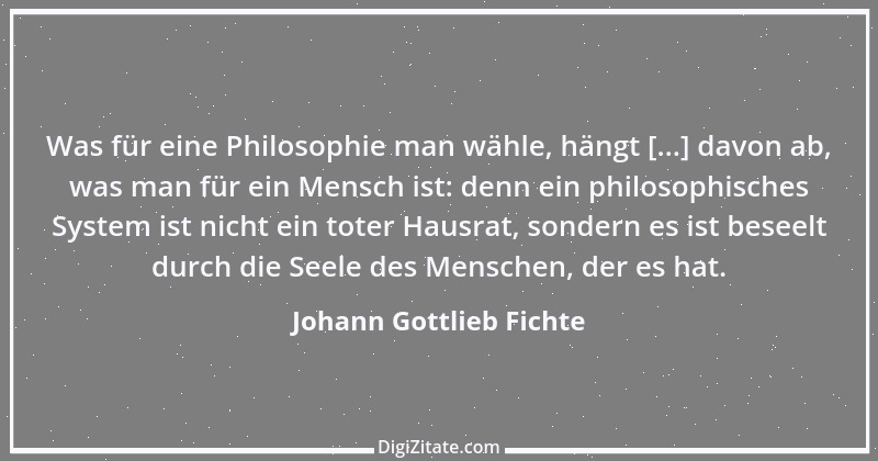 Zitat von Johann Gottlieb Fichte 48