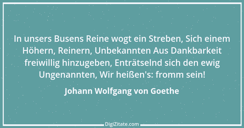 Zitat von Johann Wolfgang von Goethe 2354