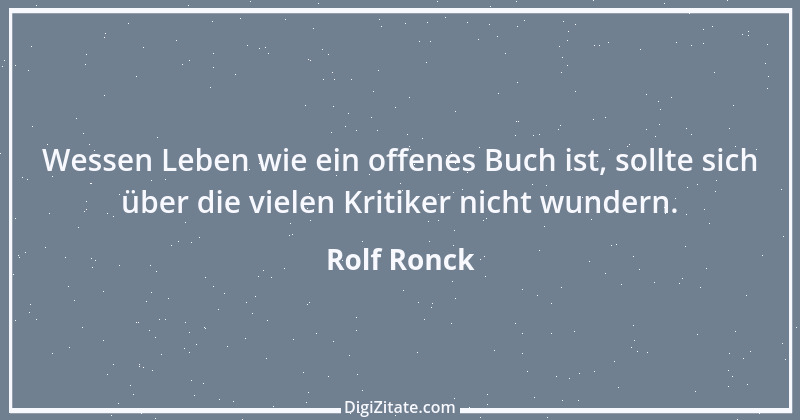 Zitat von Rolf Ronck 1