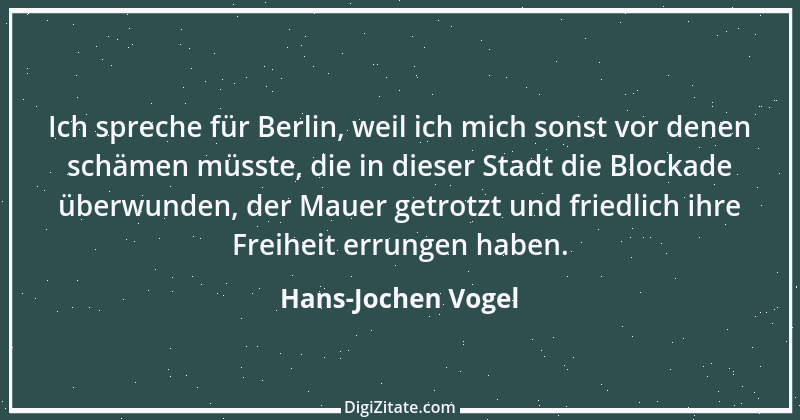 Zitat von Hans-Jochen Vogel 11