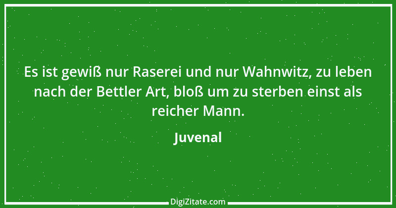 Zitat von Juvenal 28