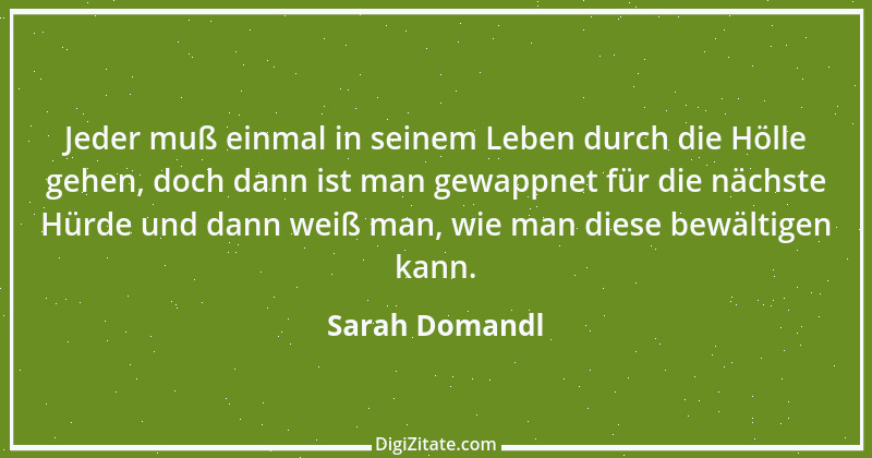 Zitat von Sarah Domandl 1