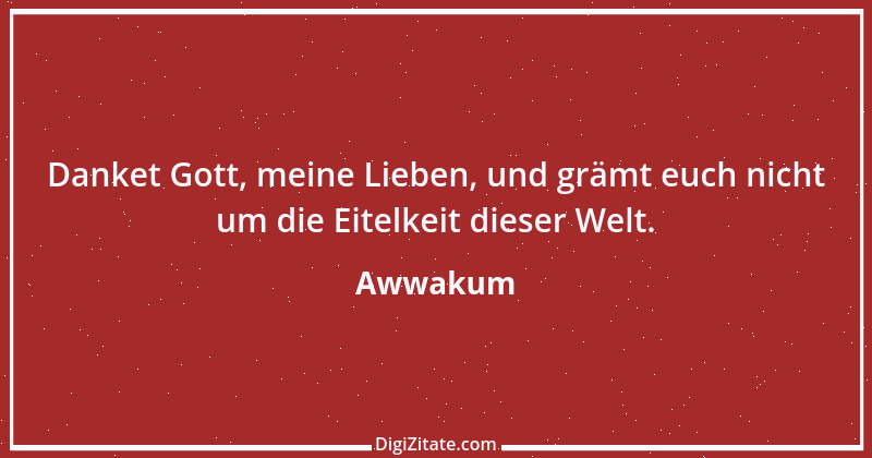 Zitat von Awwakum 2