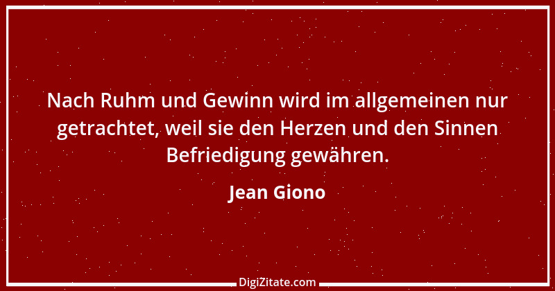 Zitat von Jean Giono 24