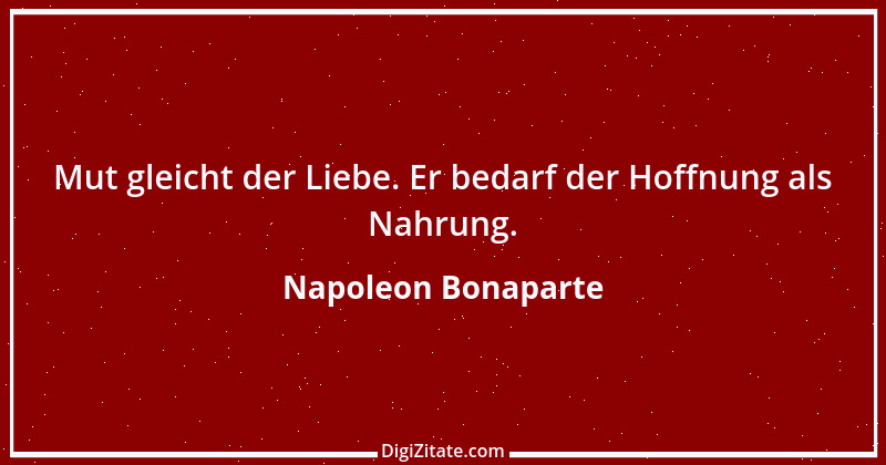 Zitat von Napoleon Bonaparte 139