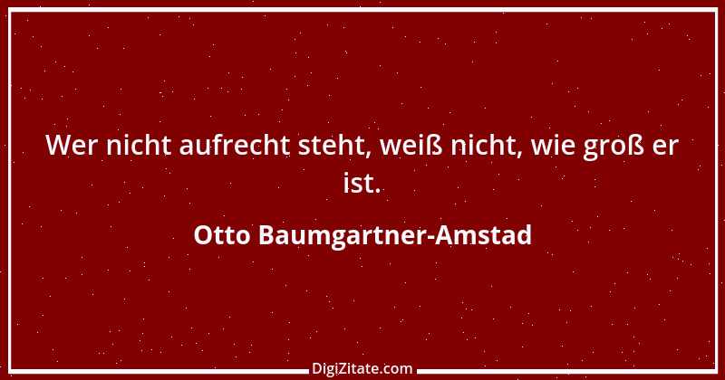 Zitat von Otto Baumgartner-Amstad 74