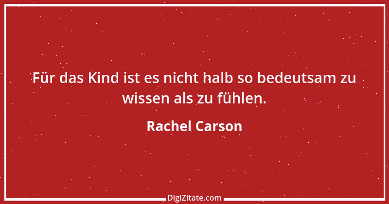 Zitat von Rachel Carson 1