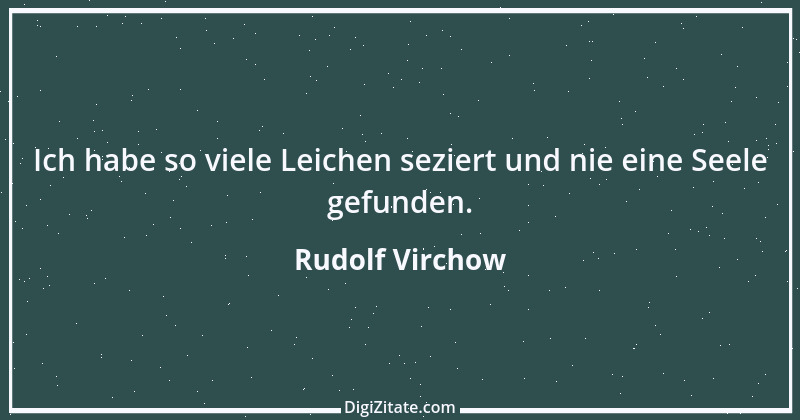 Zitat von Rudolf Virchow 3