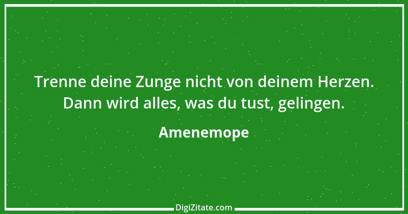 Zitat von Amenemope 2