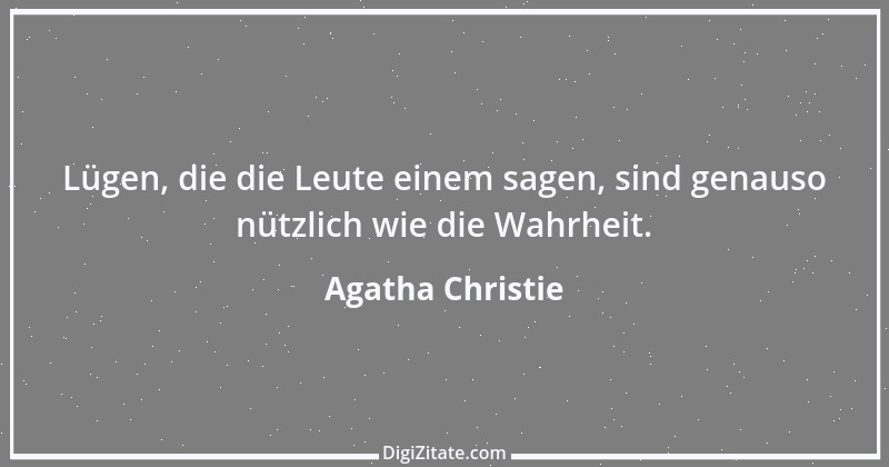 Zitat von Agatha Christie 17