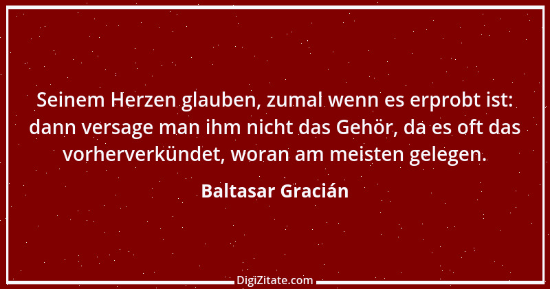 Zitat von Baltasar Gracián 162