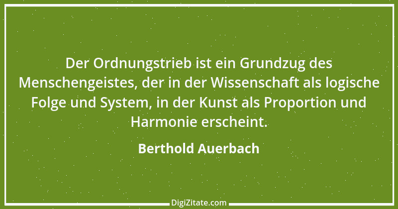 Zitat von Berthold Auerbach 202