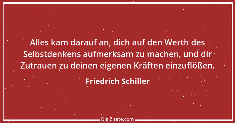 Zitat von Friedrich Schiller 874