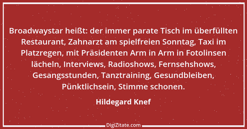 Zitat von Hildegard Knef 12